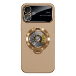 グレーズPCカメラ窓 ジャイロキックスタンド 磁気スマホケース、iPhone 17 Pro Max用、iPhone 17 Pro用、iPhone 17用、iPhone Air用、iPhone 16 Pro Max用、iPhone 16 Pro用