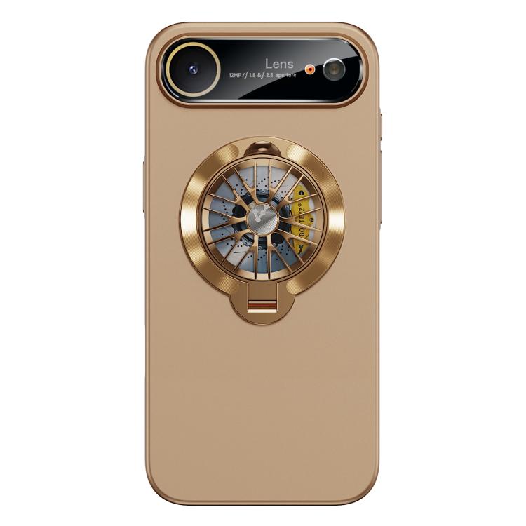 グレーズPCカメラ窓 ジャイロキックスタンド 磁気スマホケース、iPhone 17 Pro Max用、iPhone 17 Pro用、iPhone 17用、iPhone Air用、iPhone 16 Pro Max用、iPhone 16 Pro用