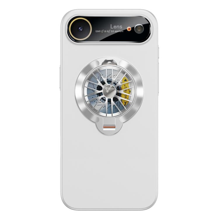 グレーズPCカメラ窓 ジャイロキックスタンド 磁気スマホケース、iPhone 17 Pro Max用、iPhone 17 Pro用、iPhone 17用、iPhone Air用、iPhone 16 Pro Max用、iPhone 16 Pro用