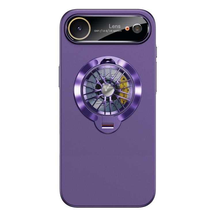 グレーズPCカメラ窓 ジャイロキックスタンド 磁気スマホケース、iPhone 17 Pro Max用、iPhone 17 Pro用、iPhone 17用、iPhone Air用、iPhone 16 Pro Max用、iPhone 16 Pro用