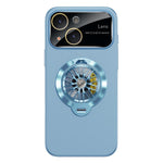 グレーズPCカメラ窓 ジャイロキックスタンド 磁気スマホケース、iPhone 16 Plus用、iPhone 16用、iPhone 15 Pro Max用、iPhone 15 Pro用、iPhone 15 Plus用、iPhone 15用