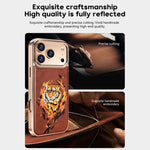 刺繍グラフィティヴィーガンレザーシールド電気めっき磁気スマホケース、iPhone 14 Plus用、iPhone 14用、iPhone 14 Pro用、iPhone 14 Pro Max用