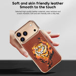 刺繍グラフィティヴィーガンレザーシールド電気めっき磁気スマホケース、iPhone 14 Plus用、iPhone 14用、iPhone 14 Pro用、iPhone 14 Pro Max用