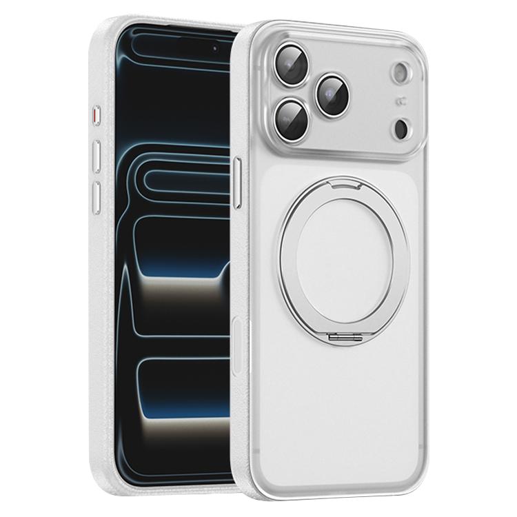 ヴィーガンレザーマグネットスマホケース360度回転スタンド付き、iPhone 17 Pro Max用、iPhone 17 Pro用、iPhone 17用
