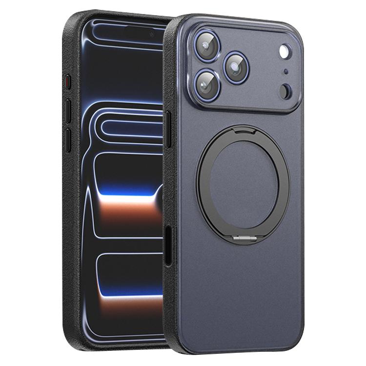 ヴィーガンレザーマグネットスマホケース360度回転スタンド付き、iPhone 17 Pro Max用、iPhone 17 Pro用、iPhone 17用