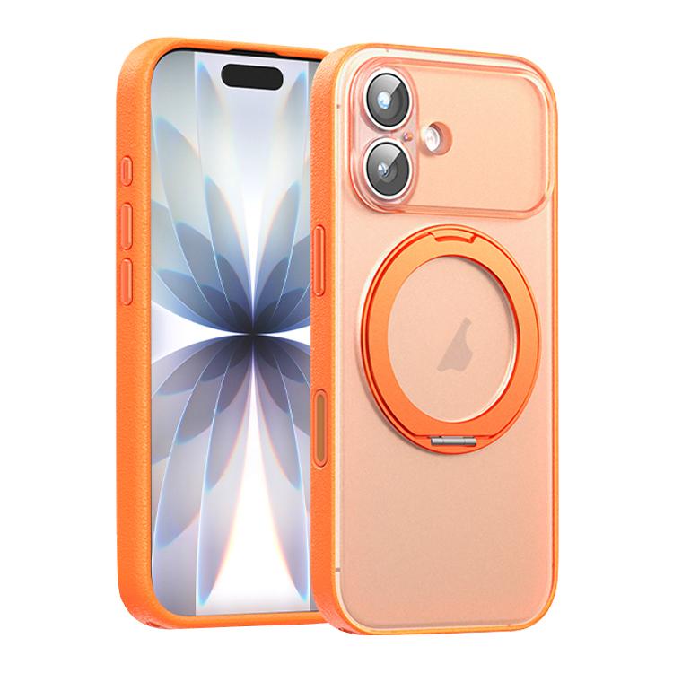 ヴィーガンレザーマグネットスマホケース360度回転スタンド付き、iPhone 17 Pro Max用、iPhone 17 Pro用、iPhone 17用