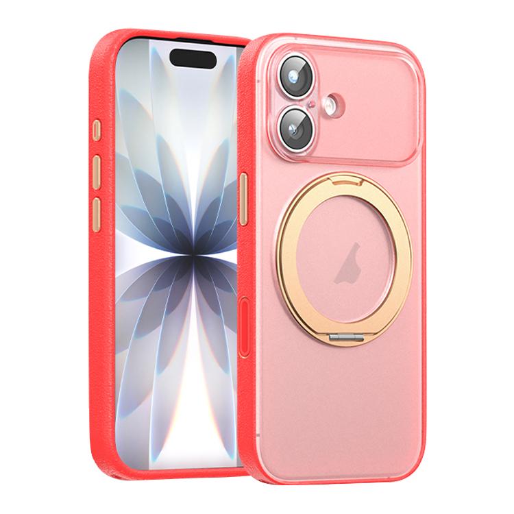 ヴィーガンレザーマグネットスマホケース360度回転スタンド付き、iPhone 17 Pro Max用、iPhone 17 Pro用、iPhone 17用