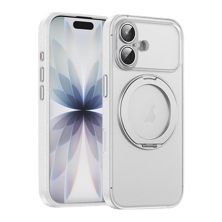 ヴィーガンレザーマグネットスマホケース360度回転スタンド付き、iPhone 17 Pro Max用、iPhone 17 Pro用、iPhone 17用