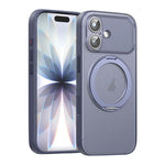 ヴィーガンレザーマグネットスマホケース360度回転スタンド付き、iPhone 17 Pro Max用、iPhone 17 Pro用、iPhone 17用