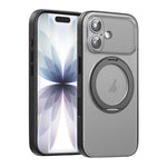 ヴィーガンレザーマグネットスマホケース360度回転スタンド付き、iPhone 17 Pro Max用、iPhone 17 Pro用、iPhone 17用