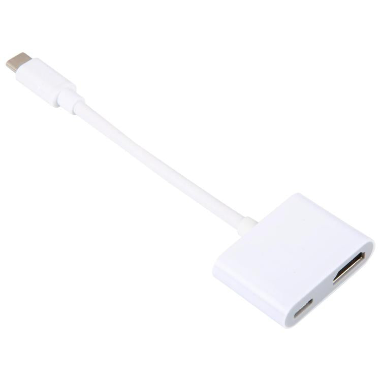 USB-C/Type-C to HDMI+USB-C/Type-C 4K/60HZ Digital AV Adapter, Type-C 4K/60HZ