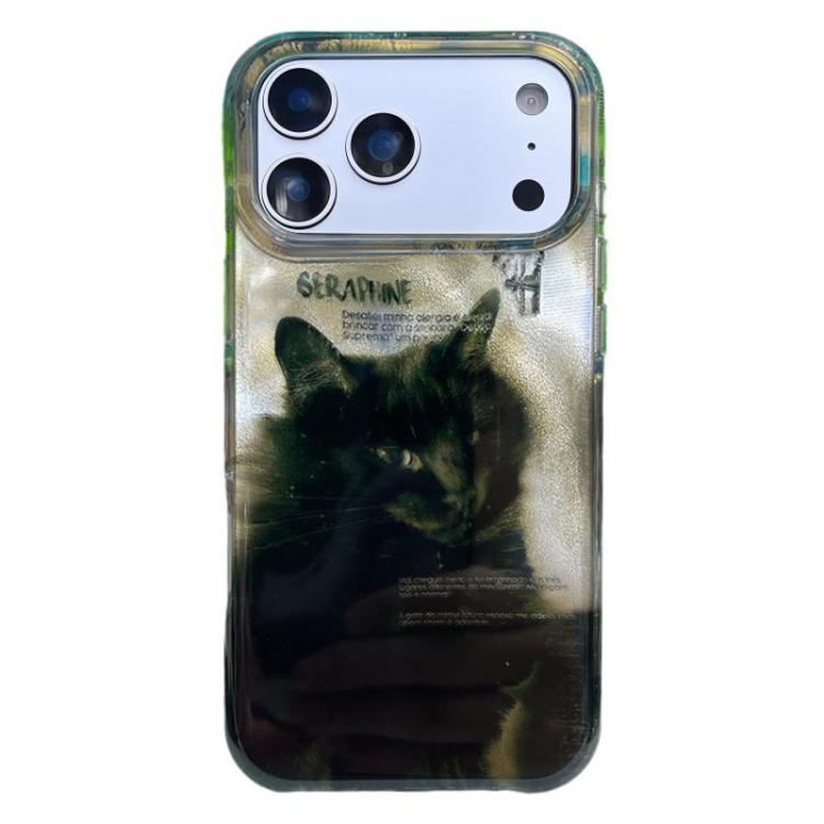 ラウンドエッジIMDパターンTPUスマホケース、iPhone 17 Pro Max用、iPhone 17 Pro用、iPhone 17用