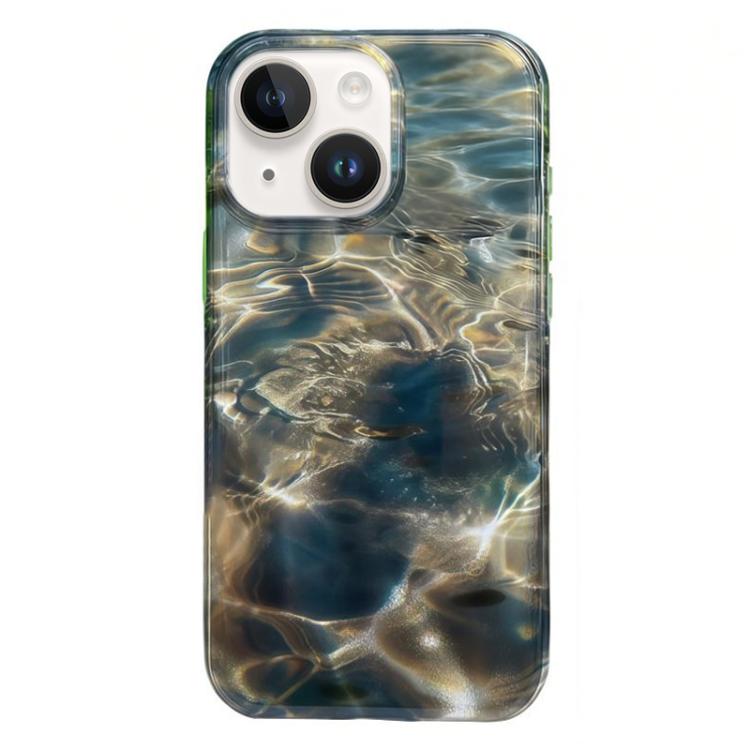 ラウンドエッジIMDパターンTPUスマホケース、iPhone 14用、iPhone 14 Pro用、iPhone 14 Pro Max用