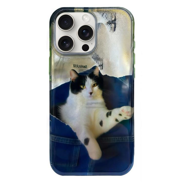ラウンドエッジIMDパターンTPUスマホケース、iPhone 14用、iPhone 14 Pro用、iPhone 14 Pro Max用