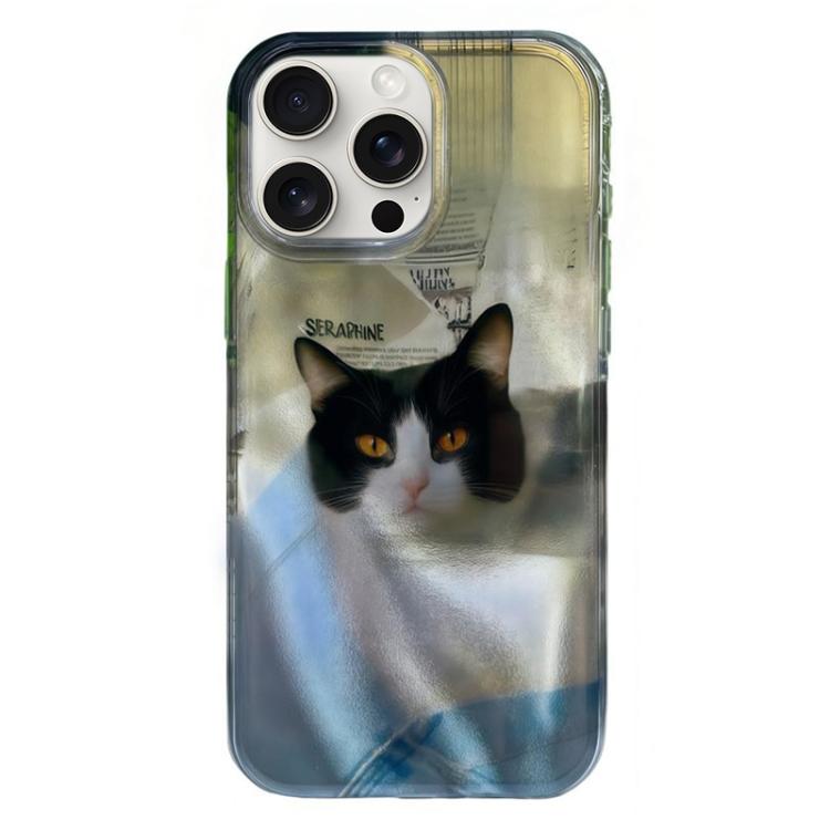 ラウンドエッジIMDパターンTPUスマホケース、iPhone 14用、iPhone 14 Pro用、iPhone 14 Pro Max用