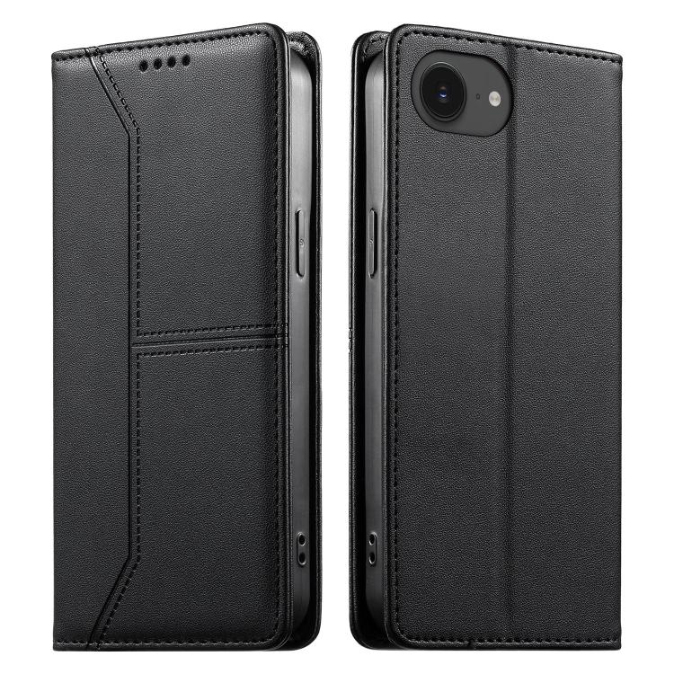ステッチライン磁気RFIDヴィーガンレザースマホケース、iPhone 17e / 16e用、iPhone 17 Pro Max用、iPhone 17 Pro用、iPhone 17用、iPhone Air用、iPhone 16 Pro Max用、iPhone 16 Pro用、iPhone 16 Plus用、iPhone 16用