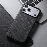 ESEBLE B2 スターライトチェック柄スマホケース、iPhone 17 Pro Max用、iPhone 17 Pro用