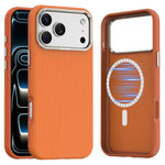Mocome 無地マグネット衝撃吸収スマホケース、iPhone 17 Pro Max用、iPhone 17 Pro用