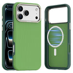 Mocome 無地マグネット衝撃吸収スマホケース、iPhone 17 Pro Max用、iPhone 17 Pro用