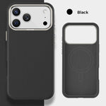 Mocome 無地マグネット衝撃吸収スマホケース、iPhone 17 Pro Max用、iPhone 17 Pro用