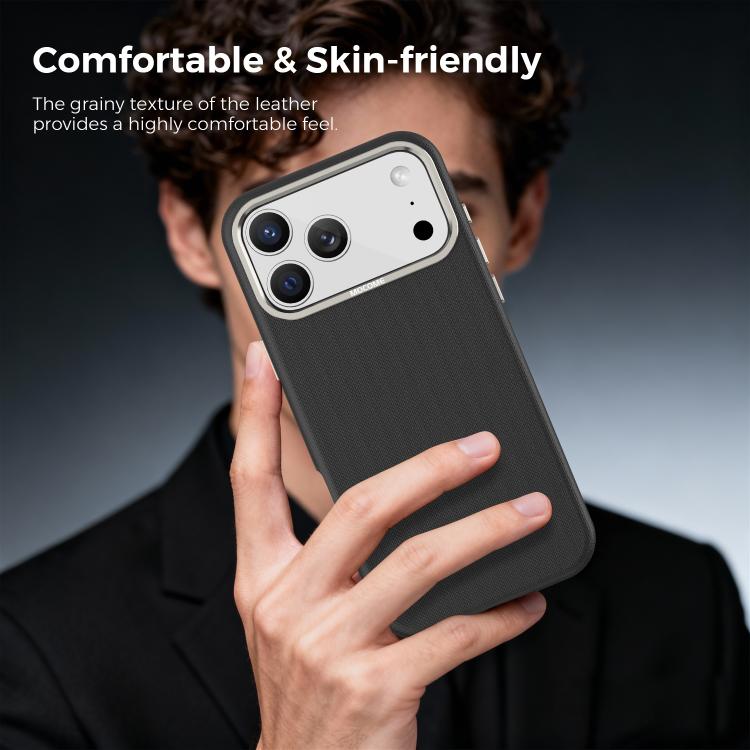 Mocome 無地マグネット衝撃吸収スマホケース、iPhone 17 Pro Max用、iPhone 17 Pro用