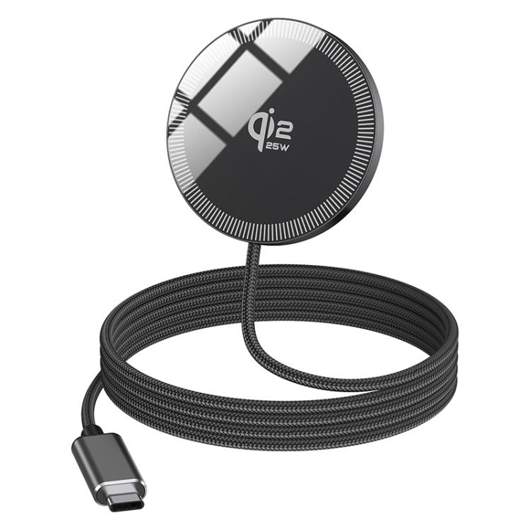 QI2 25W USB-C / Type-C インターフェース ポータブル磁気ワイヤレス充電器