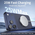 QI2 25W USB-C / Type-C インターフェース ポータブル磁気ワイヤレス充電器