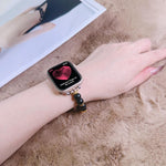 チベットビーズブレスレットウォッチバンド、Apple Watch 46mm / 49mm / 45mm / 44mm用、Apple Watch 42mm / 41mm / 40mm / 38mm用