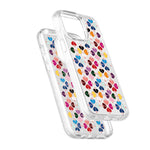 キラキラクリスタル赤いハート柄スマホケース、iPhone 15用、iPhone 14 Plus用、iPhone 14用、iPhone 14 Pro用、iPhone 14 Pro Max用、iPhone 13 Pro Max用、iPhone 13 Pro用、iPhone 13用