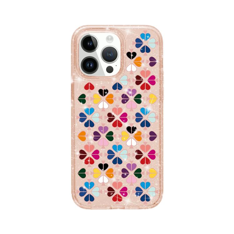 キラキラクリスタル赤いハート柄スマホケース、iPhone 15用、iPhone 14 Plus用、iPhone 14用、iPhone 14 Pro用、iPhone 14 Pro Max用、iPhone 13 Pro Max用、iPhone 13 Pro用、iPhone 13用