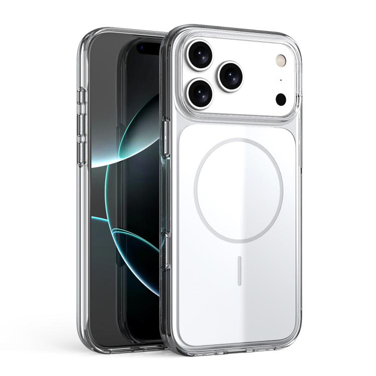 半透明PCマグネット衝撃吸収スマホケース、iPhone 17 Pro Max用、iPhone 17 Pro用