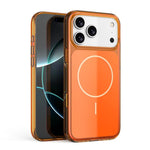 半透明PCマグネット衝撃吸収スマホケース、iPhone 17 Pro Max用、iPhone 17 Pro用