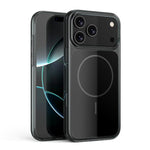 半透明PCマグネット衝撃吸収スマホケース、iPhone 17 Pro Max用、iPhone 17 Pro用