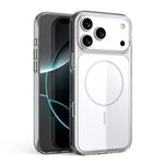 半透明PCマグネット衝撃吸収スマホケース、iPhone 17 Pro Max用、iPhone 17 Pro用