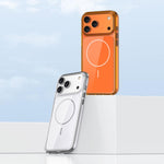 半透明PCマグネット衝撃吸収スマホケース、iPhone 17 Pro Max用、iPhone 17 Pro用
