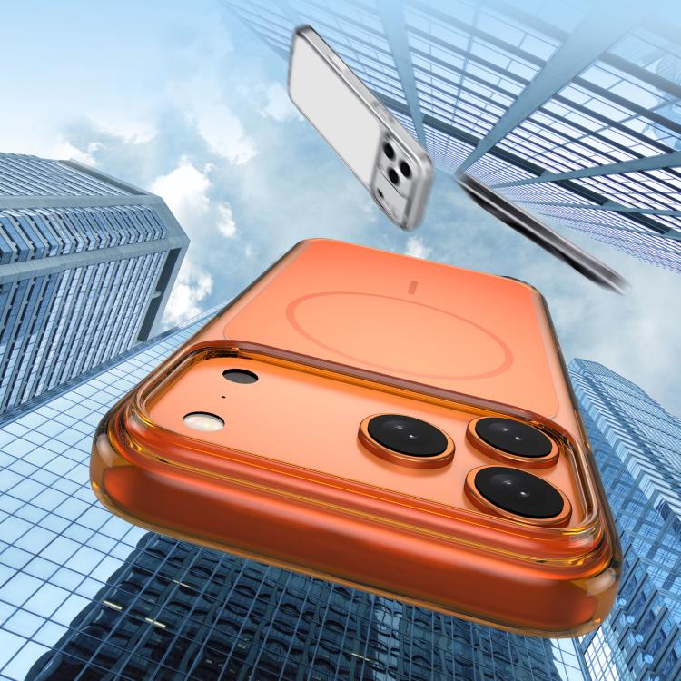 半透明PCマグネット衝撃吸収スマホケース、iPhone 17 Pro Max用、iPhone 17 Pro用
