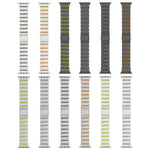 マグネットクラスプワンビーズシリコンチタン合金ウォッチバンド、Apple Watch 46mm / 49mm / 45mm / 44mm用、Apple Watch 42mm / 41mm / 40mm / 38mm用