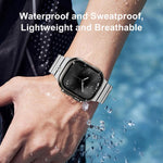 マグネットクラスプワンビーズシリコンチタン合金ウォッチバンド、Apple Watch 46mm / 49mm / 45mm / 44mm用、Apple Watch 42mm / 41mm / 40mm / 38mm用