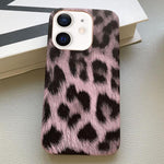 Leopard Print Leather-Textured PU Phone Case, For iPhone 13 Pro, For iPhone 13, For iPhone 12, For iPhone 12 Pro Max, For iPhone 12 Pro, For iPhone 11 Pro Max, For iPhone 11, For iPhone 11 Pro