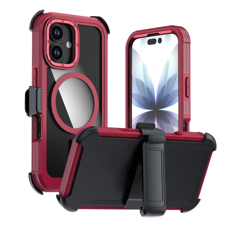 アクリル全面カバーマグネットスマホケース バッククリップ付き、iPhone 17 Pro Max用、iPhone 17 Pro用、iPhone 17用、iPhone Air用、iPhone 16 Pro Max用、iPhone 16 Pro用