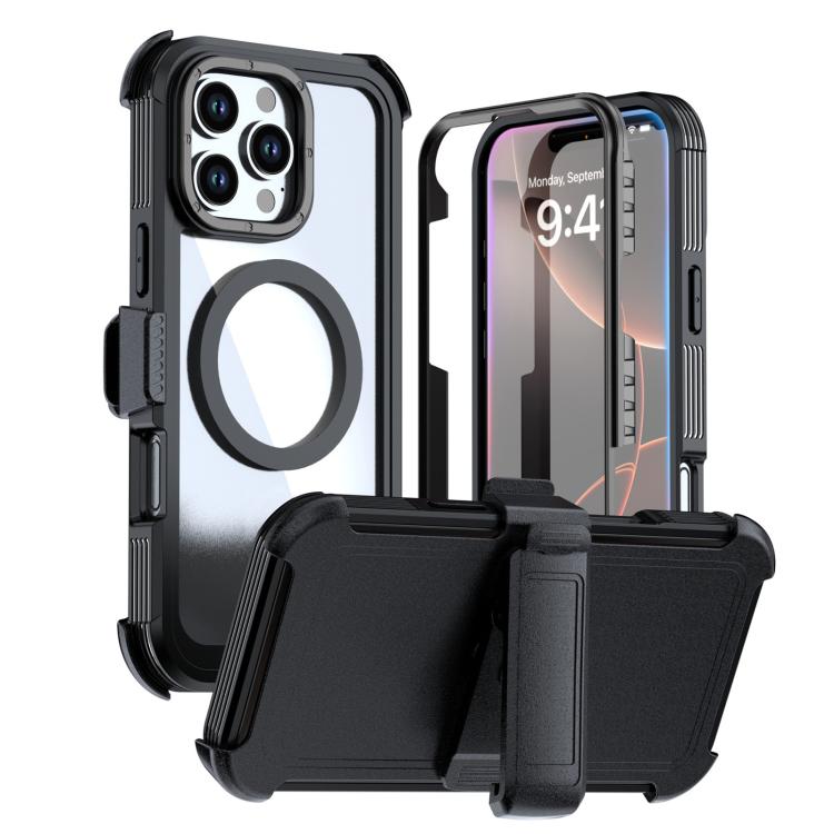 アクリル全面カバーマグネットスマホケース バッククリップ付き、iPhone 17 Pro Max用、iPhone 17 Pro用、iPhone 17用、iPhone Air用、iPhone 16 Pro Max用、iPhone 16 Pro用