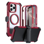 アクリル全面カバーマグネットスマホケース バッククリップ付き、iPhone 17 Pro Max用、iPhone 17 Pro用、iPhone 17用、iPhone Air用、iPhone 16 Pro Max用、iPhone 16 Pro用