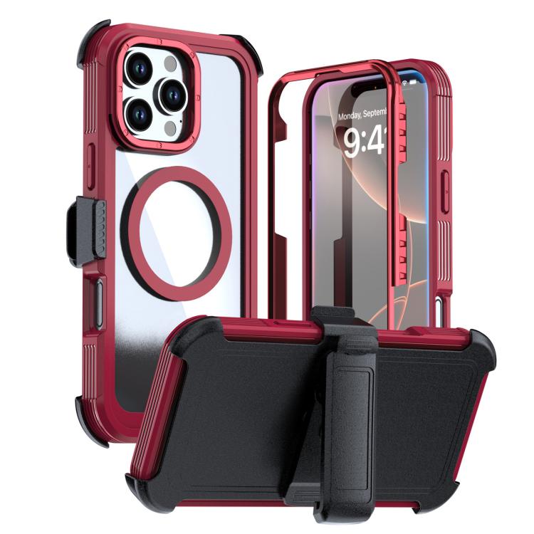 アクリル全面カバーマグネットスマホケース バッククリップ付き、iPhone 17 Pro Max用、iPhone 17 Pro用、iPhone 17用、iPhone Air用、iPhone 16 Pro Max用、iPhone 16 Pro用