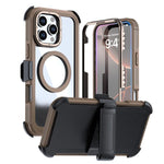 アクリル全面カバーマグネットスマホケース バッククリップ付き、iPhone 17 Pro Max用、iPhone 17 Pro用、iPhone 17用、iPhone Air用、iPhone 16 Pro Max用、iPhone 16 Pro用