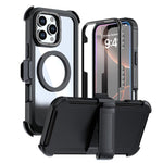 アクリル全面カバーマグネットスマホケース バッククリップ付き、iPhone 17 Pro Max用、iPhone 17 Pro用、iPhone 17用、iPhone Air用、iPhone 16 Pro Max用、iPhone 16 Pro用