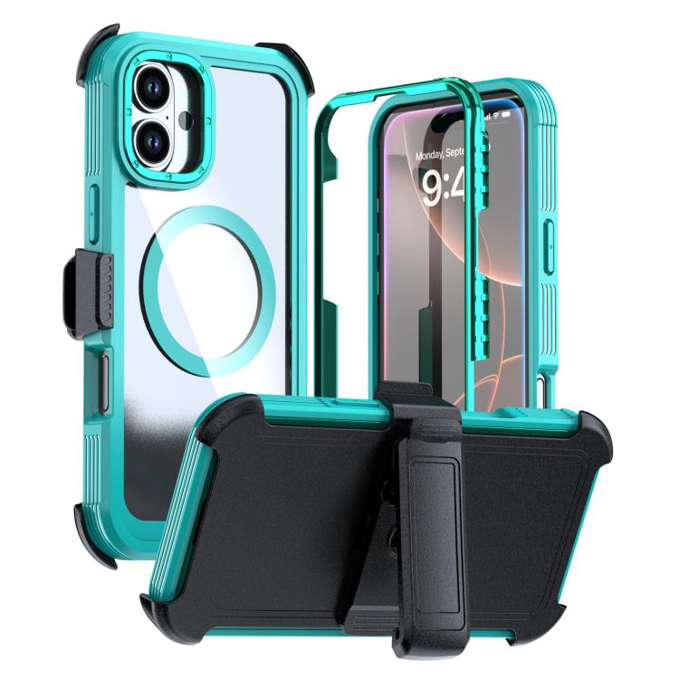 アクリル全面カバーマグネットスマホケース バッククリップ付き、iPhone 16 Plus用、iPhone 16用、iPhone 15 Pro Max用、iPhone 15 Pro用、iPhone 15 Plus / 14 Plus用、iPhone 15用