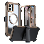 アクリル全面カバーマグネットスマホケース バッククリップ付き、iPhone 16 Plus用、iPhone 16用、iPhone 15 Pro Max用、iPhone 15 Pro用、iPhone 15 Plus / 14 Plus用、iPhone 15用