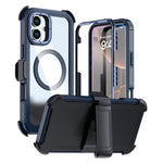 アクリル全面カバーマグネットスマホケース バッククリップ付き、iPhone 16 Plus用、iPhone 16用、iPhone 15 Pro Max用、iPhone 15 Pro用、iPhone 15 Plus / 14 Plus用、iPhone 15用