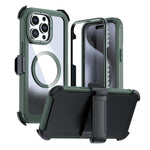 アクリル全面カバーマグネットスマホケース バッククリップ付き、iPhone 16 Plus用、iPhone 16用、iPhone 15 Pro Max用、iPhone 15 Pro用、iPhone 15 Plus / 14 Plus用、iPhone 15用