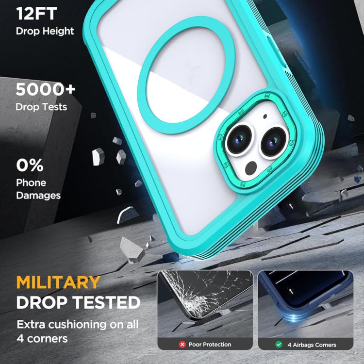 アクリル全面保護磁気スマホケース バッククリップ付き iPhone 14 / 13用、iPhone 14 Pro用、iPhone 14 Pro Max用、iPhone 13 Pro Max用、iPhone 13 Pro用、iPhone 12 / 12 Pro用